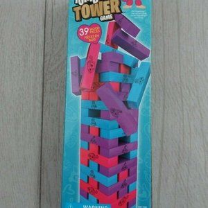 Fingerlings Tumbling Tower Game 39 wood pieces